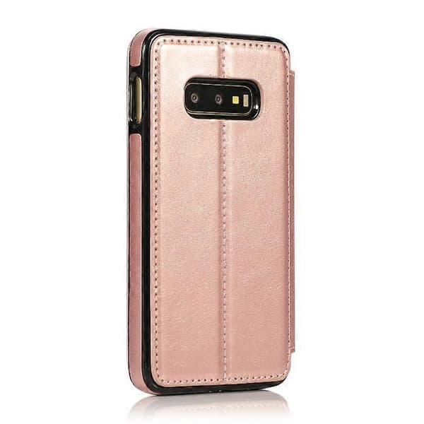 Til Samsung Galaxy S10e Flip Læder Telefoncover med Kortpladser