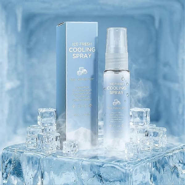 Ice Fresh Kylspray 30ml - Blå, För Svettkontroll