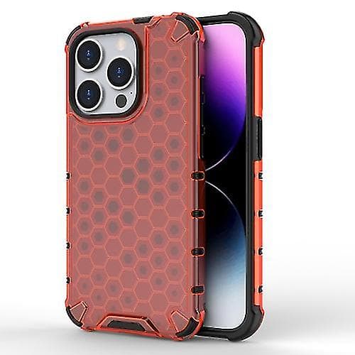För Iphone 15 Pro Max Honeycomb-telefonfodral