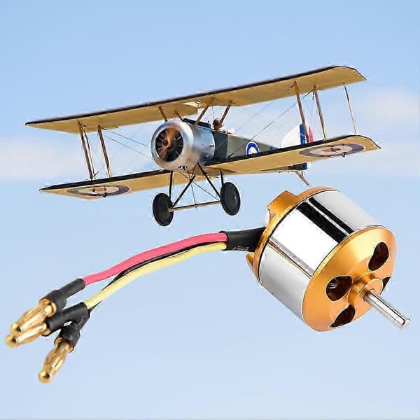 2025 Børsteløs Motor 2814 1000/1400KV 2kg Thrust 3-4S Motor til Fastvinget RC Fly 1400KV