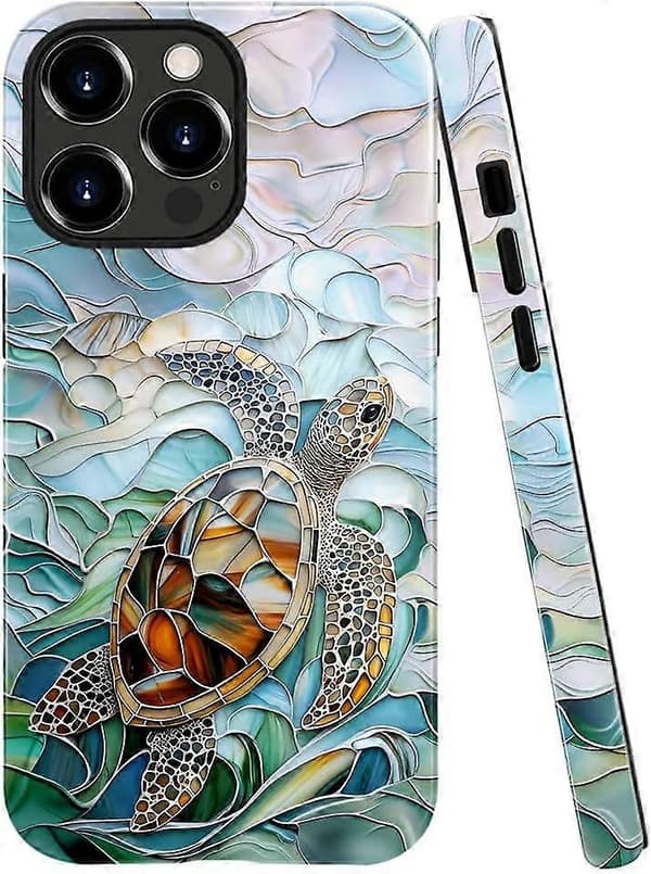 Kompatibel med iPhone 16 Pro Max, ridsefast blankt cover