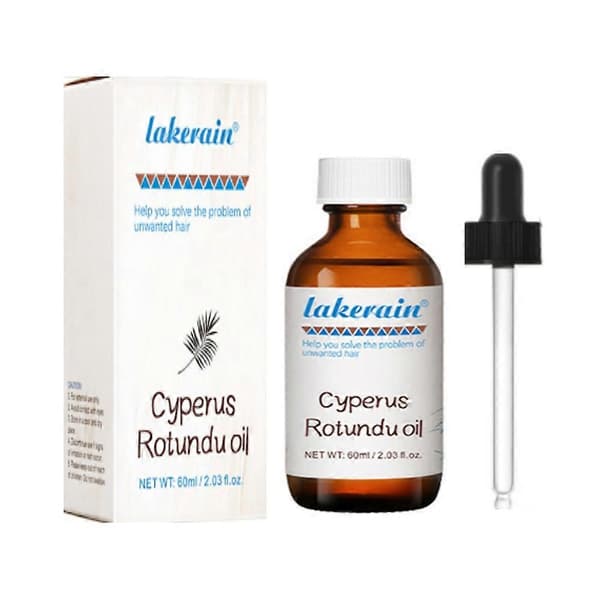 Ren Cyperus Rotundus Olie til Hårfjerning 60ml