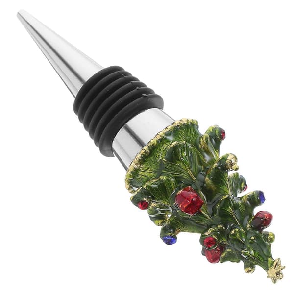 Juletreformet vinkork for oppbevaring