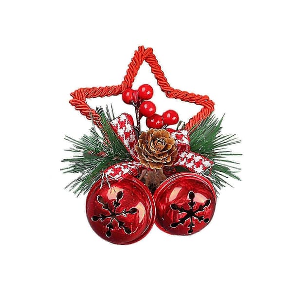 Jernpynt til juletreet, juledekorasjon, julestjerne, anheng, juletrepynt.