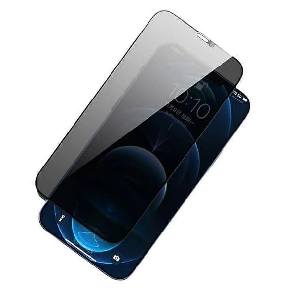INF skärmskydd av härdat glas med integritetsskydd för iPhone 16 Plus