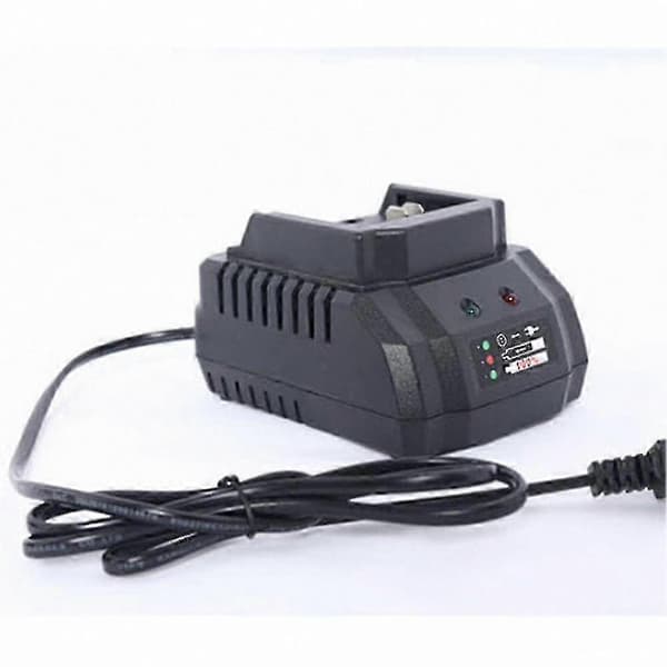 18V 21V Litium Batterilader for Elektroverktøy med EU-pluggadapter
