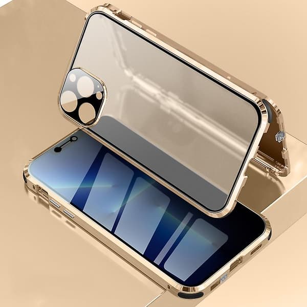 Magnetisk hærdet glascover til iPhone 13 Pro
