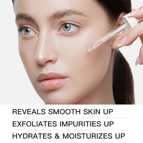 100 ml PEEL SHOT GLOW EXFOLIANT RISAMPULE (HVIT RIS/SVART RIS) (Svart)