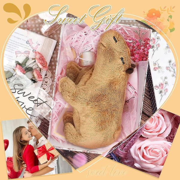 30 cm Simulation Capybara Plyslegetøj, Søde Dyre Capybara Marsvin Dukker, Realistisk Udstoppede Capybara Dekorationsgave