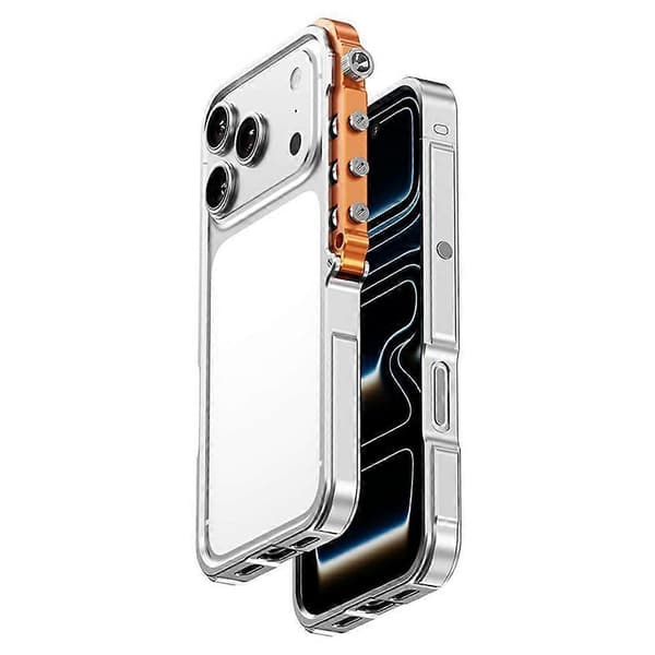 Til iPhone 17 Pro Max Bumper Cover Ramme i Aluminiumslegering Telefoncover