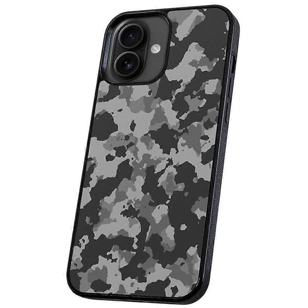 iPhone 16 - Deksel/Mobildeksel Kamuflasje