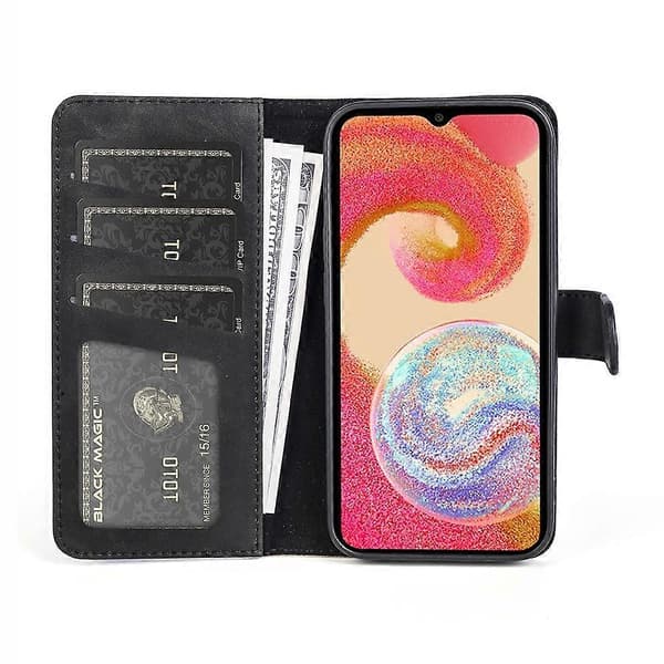 För Samsung Galaxy A04e Stitching Horisontellt Flip Läder Telefonfodral
