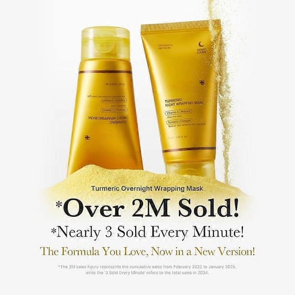 Turmeric Peel-Off Mask, 75ml, Moisturizing, Fruit Extract (1 pc)