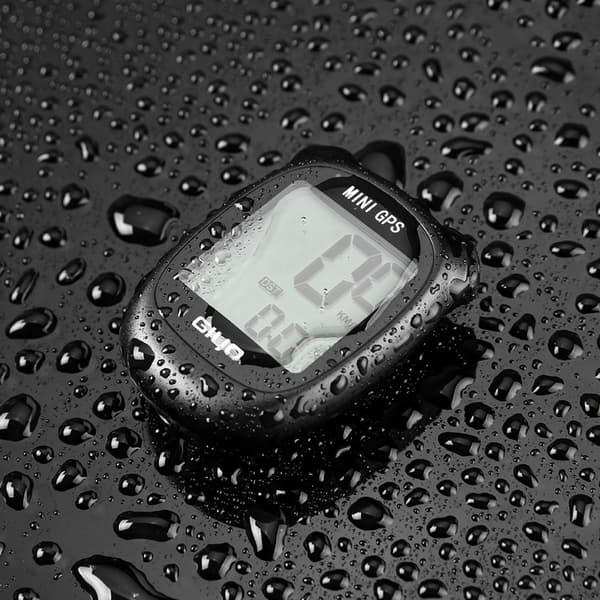 M3 Mini GPS Cykelcomputer IPX5 Vandtæt Smart Speedometer med 1,7 Tommer Display (sort)