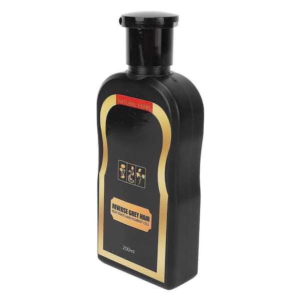 Polygonum Multiflorum Hårshampo Oljekontroll Fjerner Flass Reverserer Grått Hår Shampo 200ml