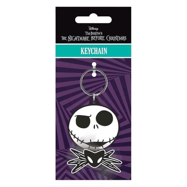The Nightmare Before Christmas Jack -pyörivä avaimenperä