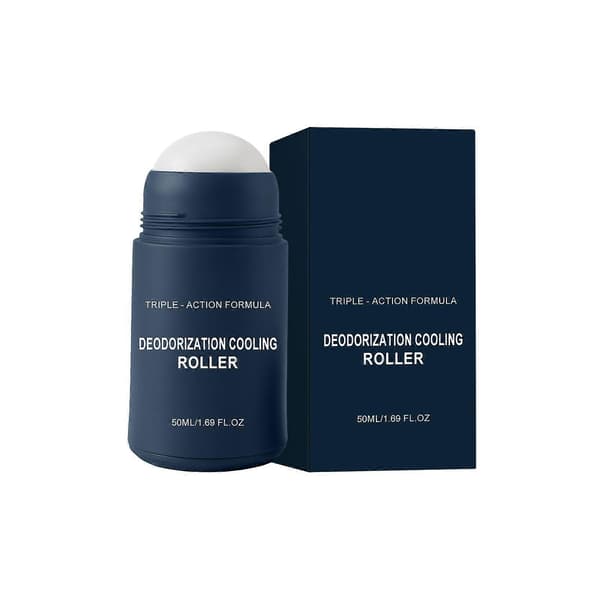 Solid Deodorant Balm for Men Sandeltre Duft Langvarig Luktbeskyttelse Underarm Refresh Stick