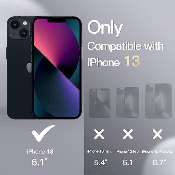 iPhone 13 mattamusta silikonikuori