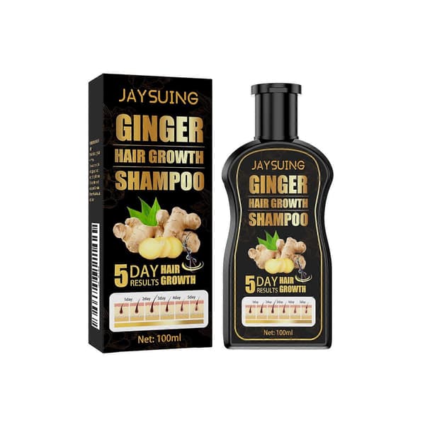 Ingefærshampoo til genvækst af hår, Ingefærshampoo til hårvækst, Ingefærshampoo mod hårtab til hårvækst, Hårshampoo mod hårtab, Julegaver