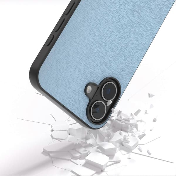 ABEEL Ekte Skinnveske til iPhone 16