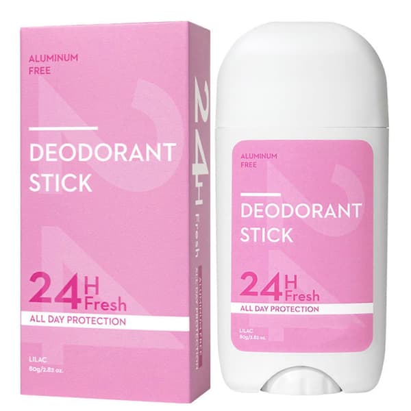 Kvinner Alkohol Deodorantstift Syrenduft 24t Friskhet Langvarig for Sensitiv Hud