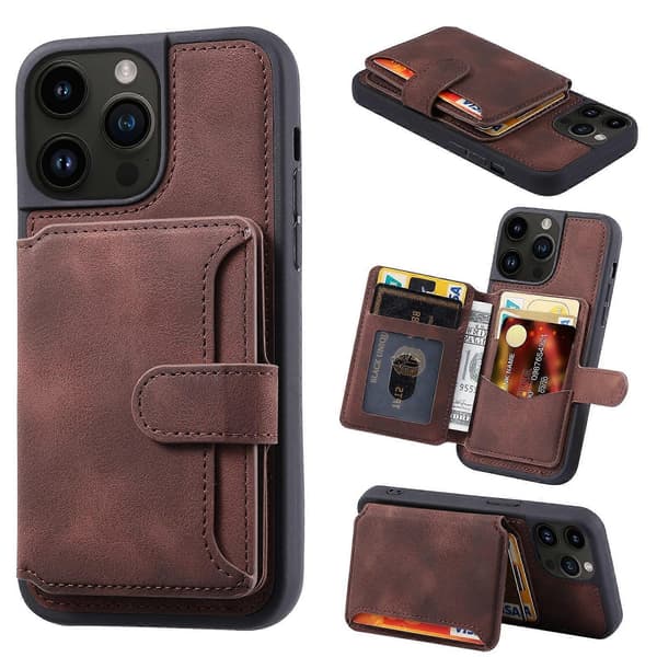 Skin Feel Anti-Tyveri Børste Etui til iPhone 13 Pro Max