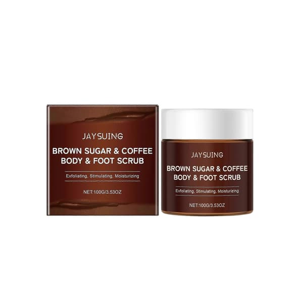 Kaffe Body Scrub til Glat Fugtet Hud