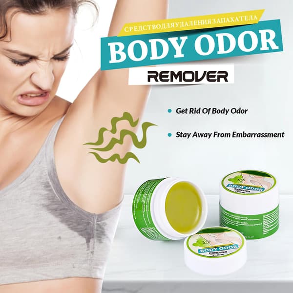 Svette Deodorantkrem fjerner kroppslukt og armhulelukt, urtebasert luktfjerner, kroppsdeodorantkrem