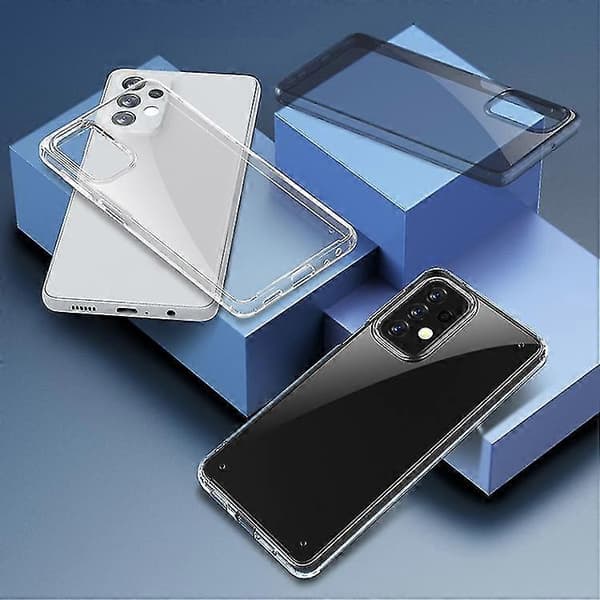 För Samsung Galaxy A23 Crystal Pc + Tpu Phone Case