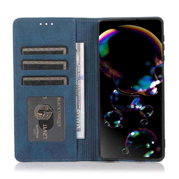 For iPhone 17 Air Case Wallet Magnetic Closure Leather Flip Phone Cover