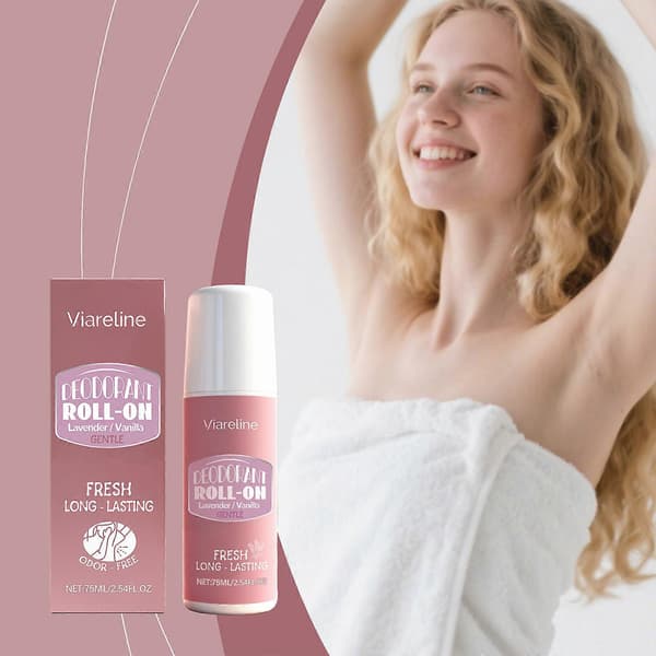 2-pack Roll-on Deodorant, Lavendeldoft, Håller Dig Fräsch