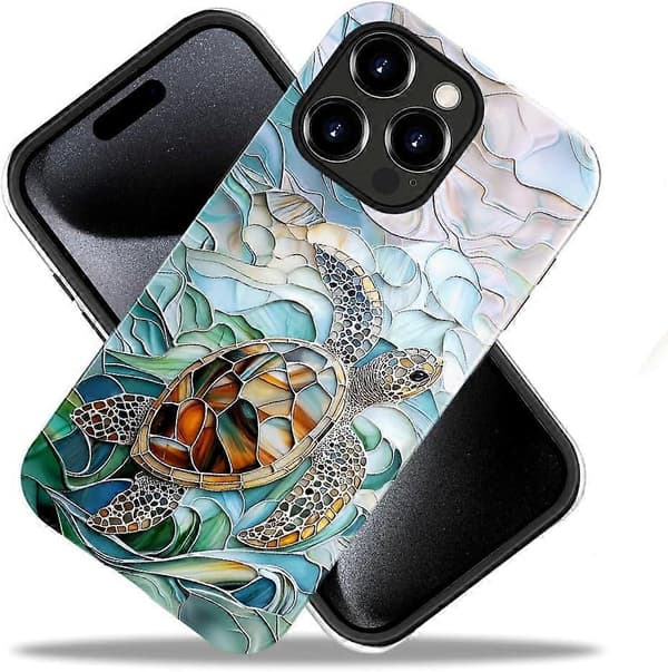 Kompatibel med iPhone 16 Pro Max, ripebestandig glanset deksel