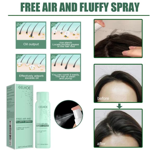 Leave-In Tørrspray for Hår