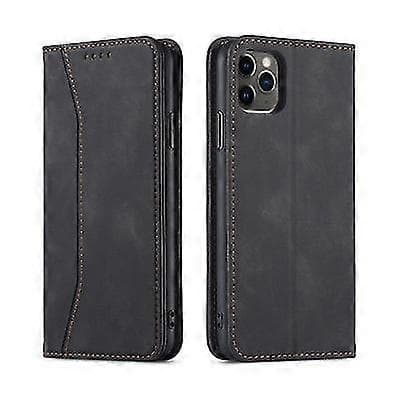 Velegnet til iPhone 13 Pro Max læder flip cover (6,7 tommer)