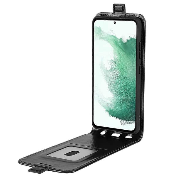 Til Samsung Galaxy S23 Plus Flip Telefonetui Sort Etui Nyt
