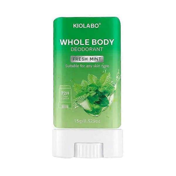 KIOLABO 72H Kroppsdeodorant - Mintdoft, Skonsam Formula, 15g