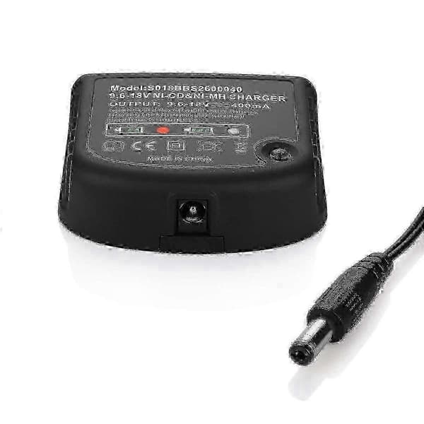9,6V-18V batterilader for Black and Decker A18 elektroverktøy