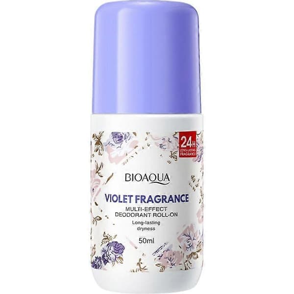 BIOAOUA Deodorant Roll-On - Langvarig 24H Lugteliminering & Ingen Klæbrige Rester