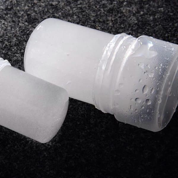 60g Naturlig til Rhinestone Deodorant Alun Stick Kropslugtfjerner Antiperspirant