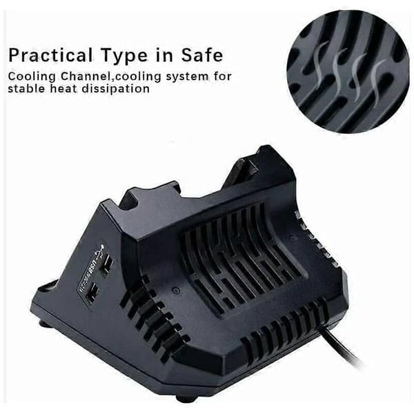 Passer til Black & Decker LCS36 36V/40V batterilader, litiumbatteri verktøylader
