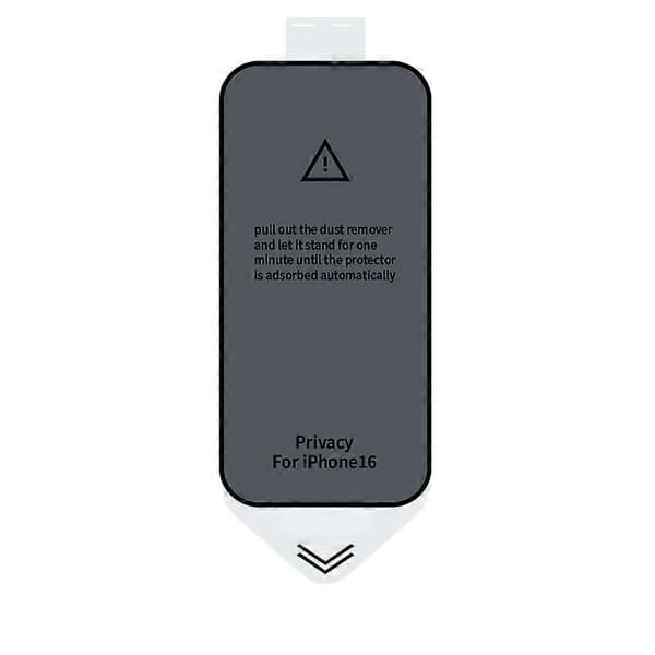 INF Privacy Screen Protector med installationssæt til iPhone 16 Pro Max