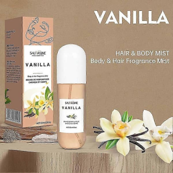 Vanilje Hår- og Kropsmist Langvarig