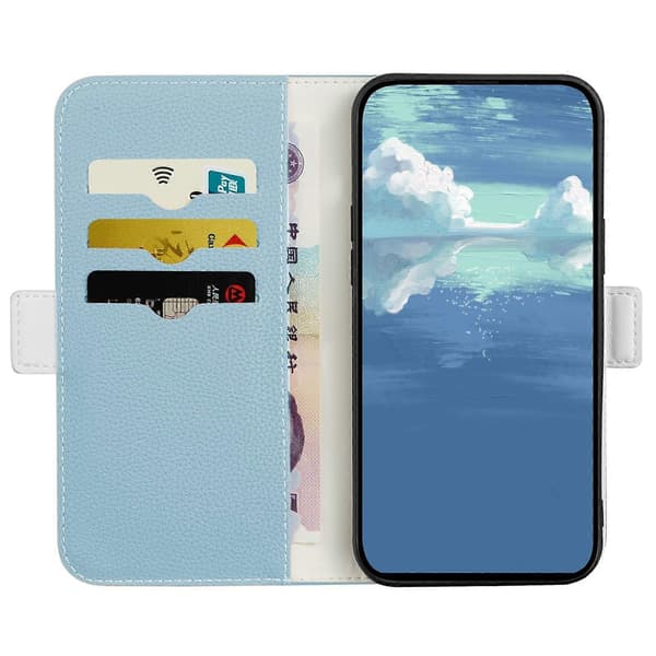 Litchi tekstur etui til iPhone 14 Pro