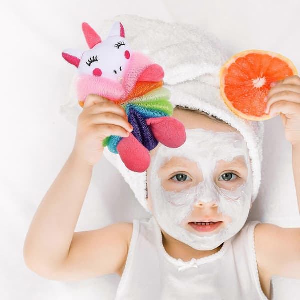 Boblemaskiner Tegneserie Brusebolde til Kropsvask 4 Stk. PE Materiale