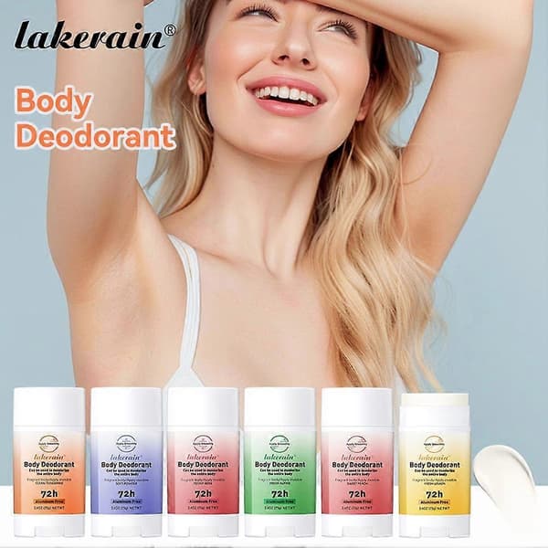Blommig Kroppsdeodorantkräm - Lavendel & Ros, 75g, Långvarig