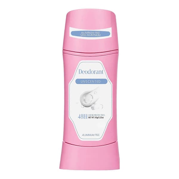 Mild Alkoholfri Deodorantstick för Känslig Hud, Oparfymerad 48 Timmar Luktskydd