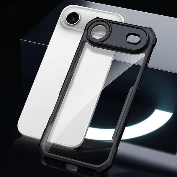 XUNDD Compatible For iPhone 17 Air Case Shockproof TPU + Acrylic Clear Back Phone Cover