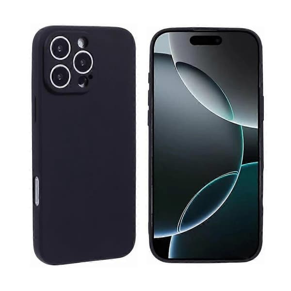 iPhone 16 - TPU-deksel med linsebeskyttelse