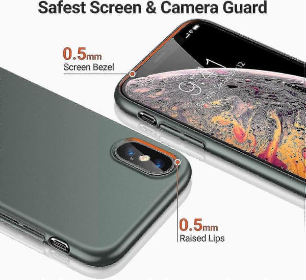 Slankt deksel kompatibelt med iPhone Xs/iPhone X