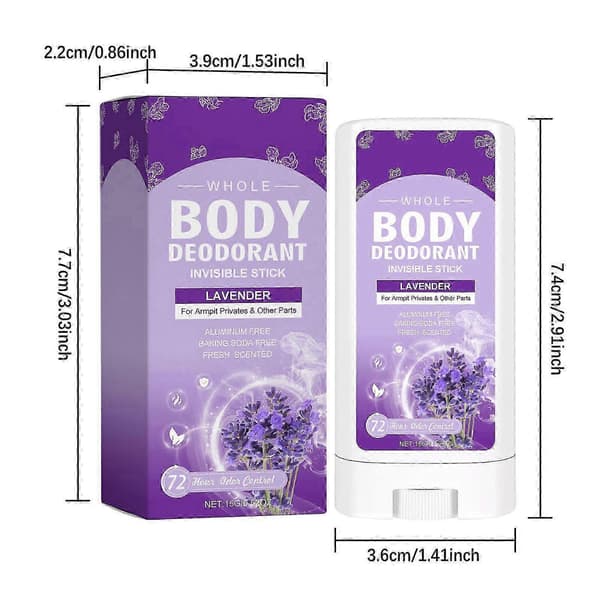 Hole Body Deodorant Smooths Solid Deodorant Sunshine226 26-27s